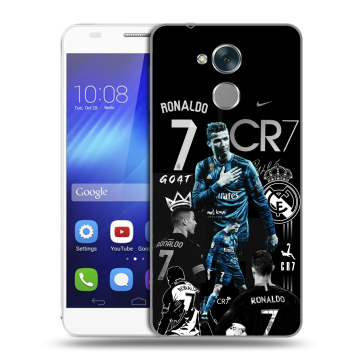 Пластиковый чехол на Huawei Honor 6C с принтом Реал Роналдо