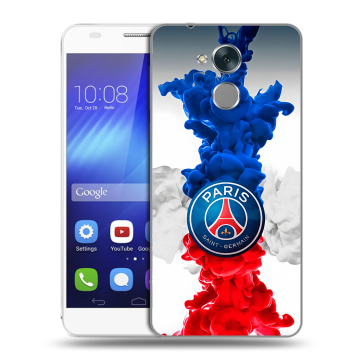 Пластиковый чехол на Huawei Honor 6C с принтом PSG ПСЖ