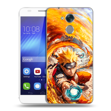 Пластиковый чехол на Huawei Honor 6C с принтом Аниме Наруто Naruto