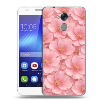 Пластиковый чехол на Huawei Honor 6C с принтом женский