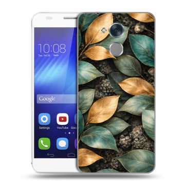 Пластиковый чехол на Huawei Honor 6C с принтом женский