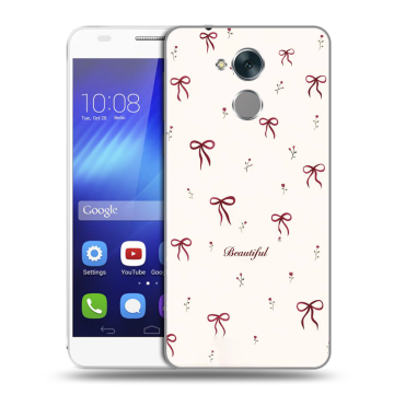 Пластиковый чехол на Huawei Honor 6C с принтом для девочек