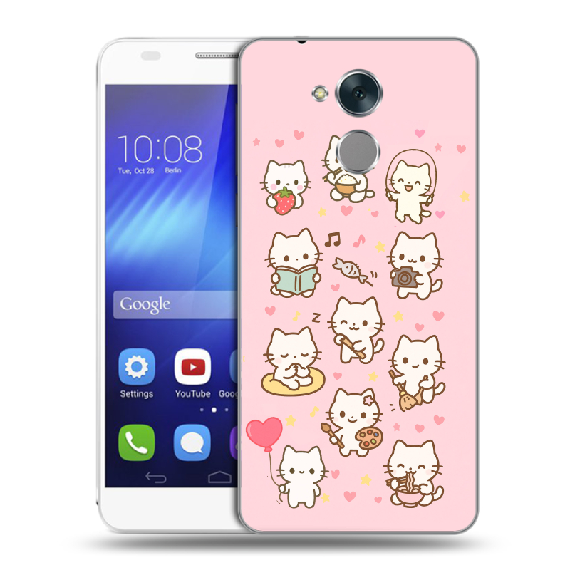 Пластиковый чехол на Huawei Honor 6C с принтом Hello Kitty Хелоу Кити Пластиковый чехол на Huawei Honor 6C с принтом Hello Kitty Хелоу Кити