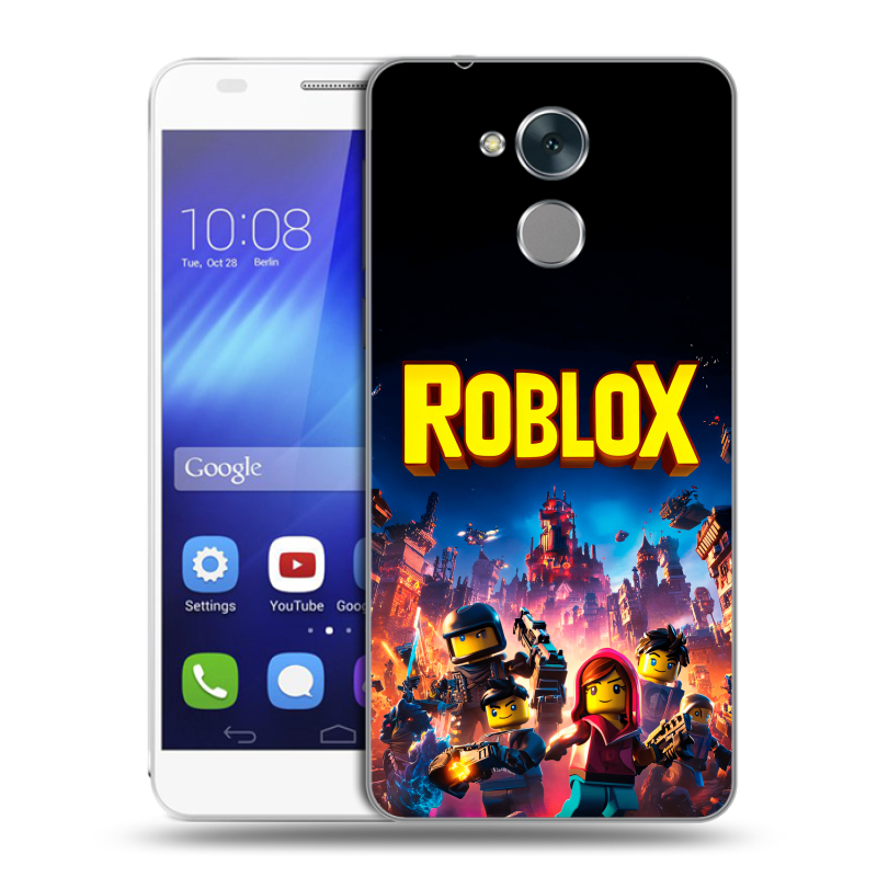 Пластиковый чехол на Huawei Honor 6C с принтом Roblox Роблокс Пластиковый чехол на Huawei Honor 6C с принтом Roblox Роблокс