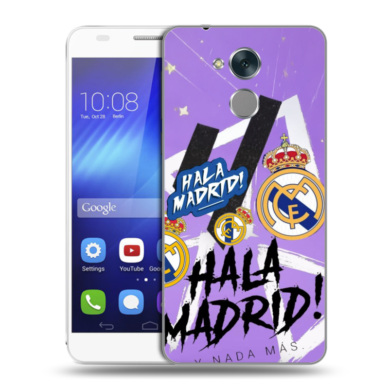 Пластиковый чехол на Huawei Honor 6C с принтом Real Madrid Реал Мадрид Пластиковый чехол на Huawei Honor 6C с принтом Real Madrid Реал Мадрид