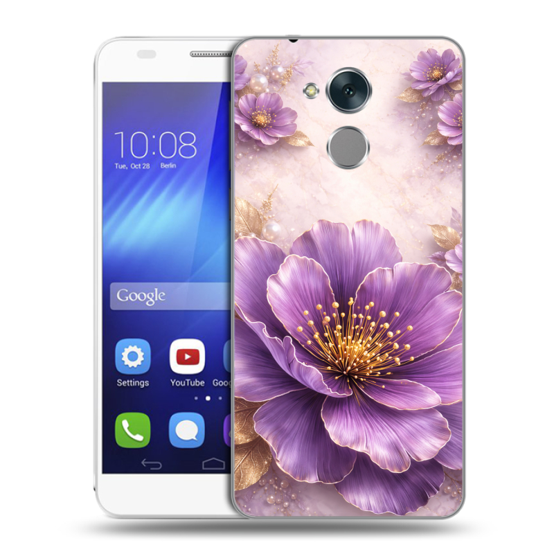 Пластиковый чехол на Huawei Honor 6C с принтом женский Пластиковый чехол на Huawei Honor 6C с принтом женский