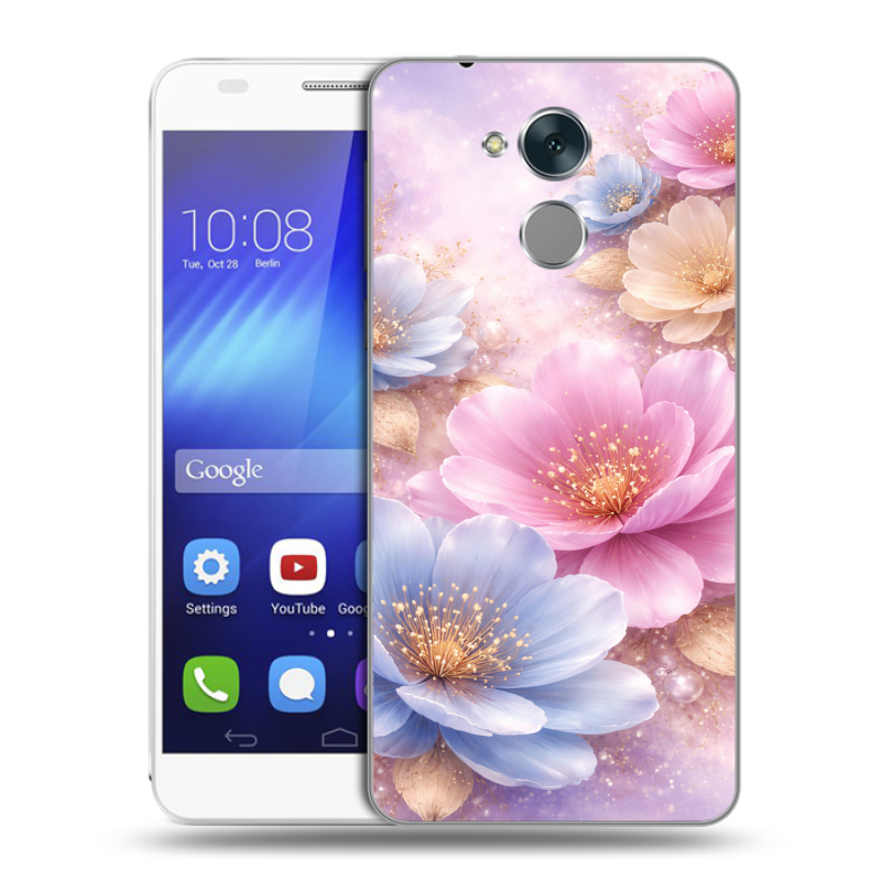Пластиковый чехол на Huawei Honor 6C с принтом женский Пластиковый чехол на Huawei Honor 6C с принтом женский