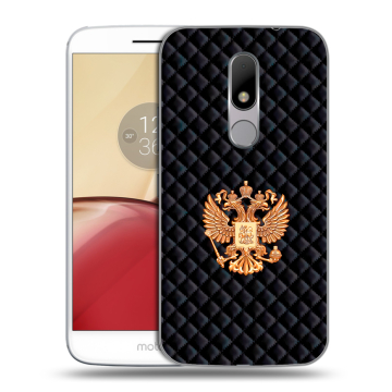 Силиконовый чехол на Lenovo Moto M с принтом Герб России принт Силиконовый чехол на Lenovo Moto M с принтом Герб России принт