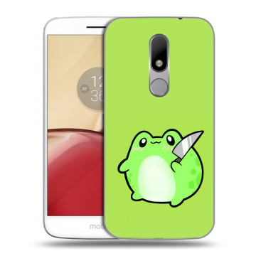 Силиконовый чехол на Lenovo Moto M с принтом Лягушенок Силиконовый чехол на Lenovo Moto M с принтом Лягушенок