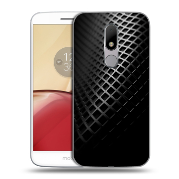 Силиконовый чехол на Lenovo Moto M с принтом Текстура металла Силиконовый чехол на Lenovo Moto M с принтом Текстура металла