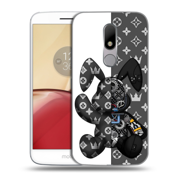 Силиконовый чехол на Lenovo Moto M с принтом Луи робот Силиконовый чехол на Lenovo Moto M с принтом Луи робот