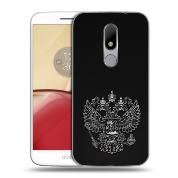 Силиконовый чехол на Lenovo Moto M с принтом Герб России Силиконовый чехол на Lenovo Moto M с принтом Герб России