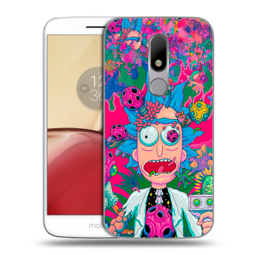 Силиконовый чехол на Lenovo Moto M с принтом Рик и Морти Rick Morty Силиконовый чехол на Lenovo Moto M с принтом Рик и Морти Rick Morty