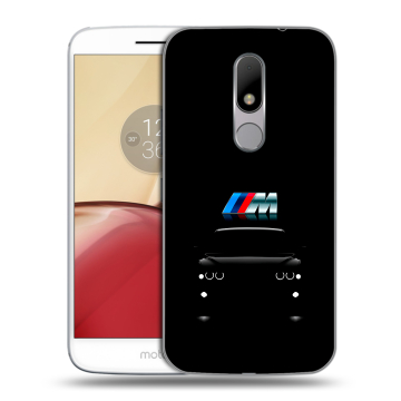 Силиконовый чехол на Lenovo Moto M с принтом БМВ BMW