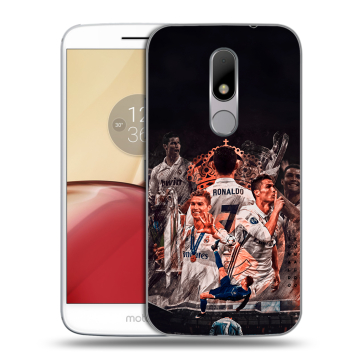 Силиконовый чехол на Lenovo Moto M с принтом Реал Роналдо Real Ronaldo Силиконовый чехол на Lenovo Moto M с принтом Реал Роналдо Real Ronaldo