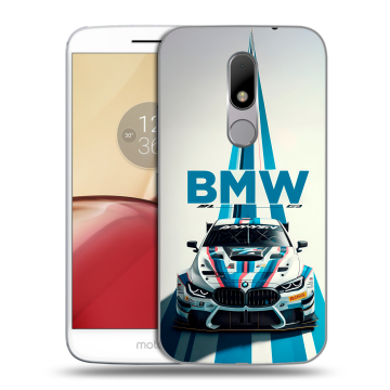 Силиконовый чехол на Lenovo Moto M с принтом БМВ BMW Силиконовый чехол на Lenovo Moto M с принтом БМВ BMW