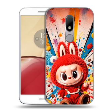 Силиконовый чехол на Lenovo Moto M с принтом Labubu Лабубу Силиконовый чехол на Lenovo Moto M с принтом Labubu Лабубу