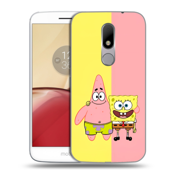 Силиконовый чехол на Lenovo Moto M с принтом Спанч боб Спанчбоб Силиконовый чехол на Lenovo Moto M с принтом Спанч боб Спанчбоб