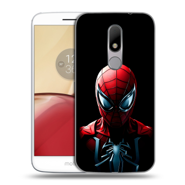 Силиконовый чехол на Lenovo Moto M с принтом Spiderman Человек паук Силиконовый чехол на Lenovo Moto M с принтом Spiderman Человек паук