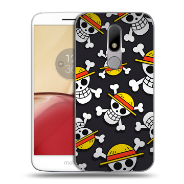 Силиконовый чехол на Lenovo Moto M с принтом One Piece Ван Пис