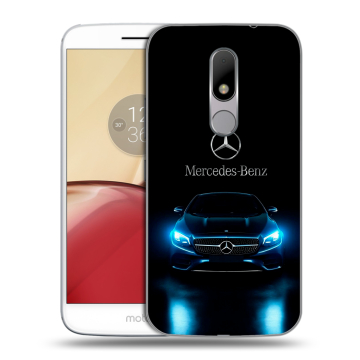 Силиконовый чехол на Lenovo Moto M с принтом Mercedes Мерседес Силиконовый чехол на Lenovo Moto M с принтом Mercedes Мерседес