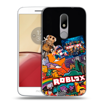 Силиконовый чехол на Lenovo Moto M с принтом Roblox Роблокс Силиконовый чехол на Lenovo Moto M с принтом Roblox Роблокс