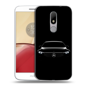 Силиконовый чехол на Lenovo Moto M с принтом Mercedes Мерседес Силиконовый чехол на Lenovo Moto M с принтом Mercedes Мерседес