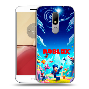 Силиконовый чехол на Lenovo Moto M с принтом Roblox Роблокс Силиконовый чехол на Lenovo Moto M с принтом Roblox Роблокс