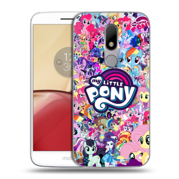 Силиконовый чехол на Lenovo Moto M с принтом My little pony Дружба чудо Силиконовый чехол на Lenovo Moto M с принтом My little pony Дружба чудо