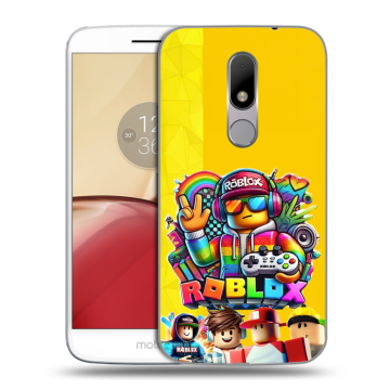 Силиконовый чехол на Lenovo Moto M с принтом Roblox Роблокс Силиконовый чехол на Lenovo Moto M с принтом Roblox Роблокс