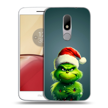 Силиконовый чехол на Lenovo Moto M с принтом Новый год Силиконовый чехол на Lenovo Moto M с принтом Новый год