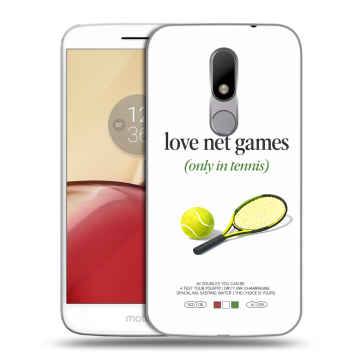 Силиконовый чехол на Lenovo Moto M с принтом для девочек
