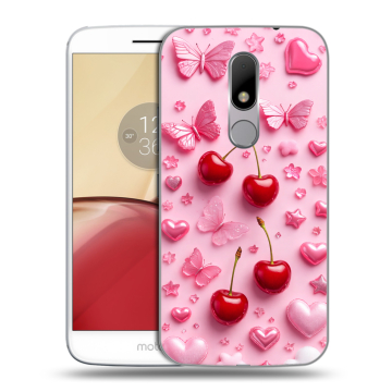 Силиконовый чехол на Lenovo Moto M с принтом для девочек Силиконовый чехол на Lenovo Moto M с принтом для девочек