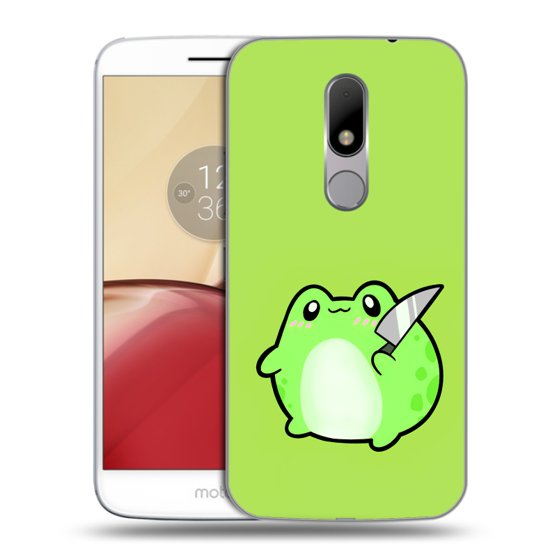 Пластиковый чехол на Lenovo Moto M с принтом Лягушенок Пластиковый чехол на Lenovo Moto M с принтом Лягушенок