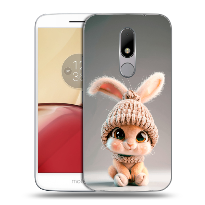 Силиконовый чехол на Lenovo Moto M с принтом Кролик Силиконовый чехол на Lenovo Moto M с принтом Кролик