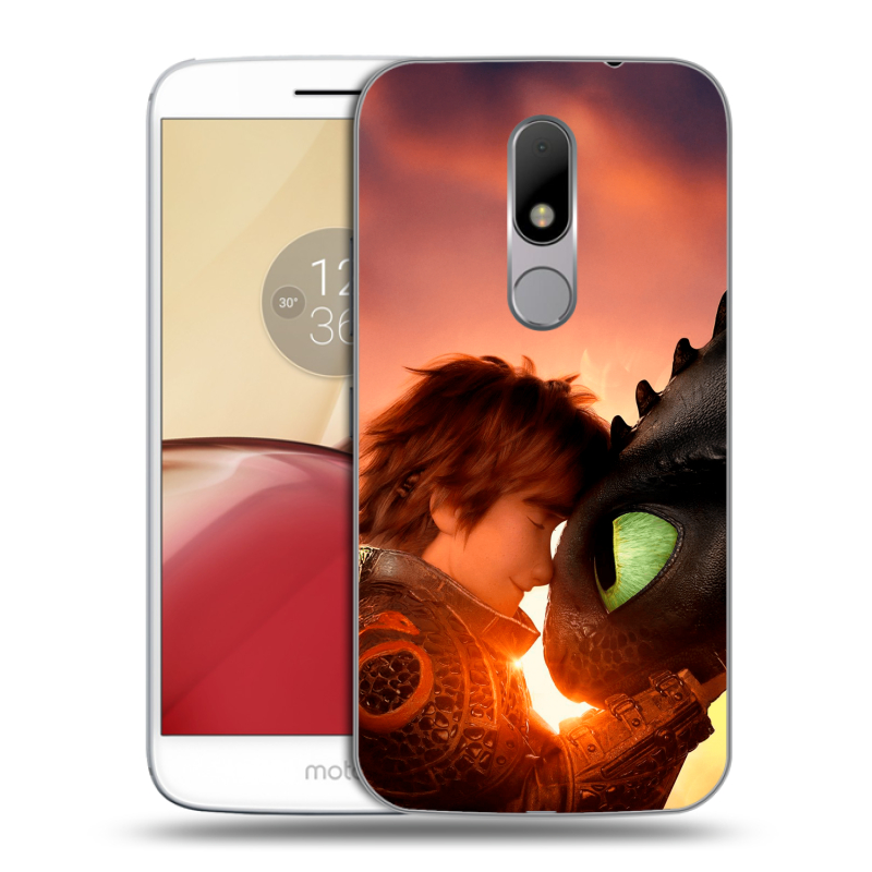 Пластиковый чехол на Lenovo Moto M с принтом Как приручить дракона Пластиковый чехол на Lenovo Moto M с принтом Как приручить дракона