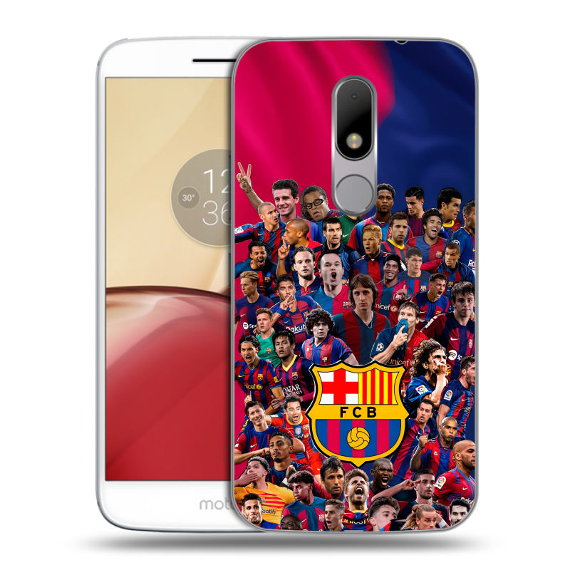 Силиконовый чехол на Lenovo Moto M с принтом Барселона Barcelona Силиконовый чехол на Lenovo Moto M с принтом Барселона Barcelona