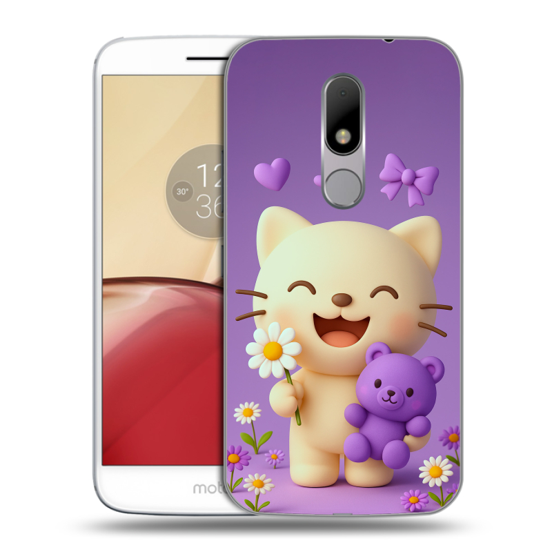 Пластиковый чехол на Lenovo Moto M с принтом для девочек Пластиковый чехол на Lenovo Moto M с принтом для девочек