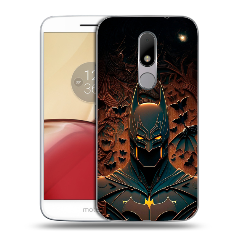Пластиковый чехол на Lenovo Moto M с принтом Batman Бэтмен Пластиковый чехол на Lenovo Moto M с принтом Batman Бэтмен
