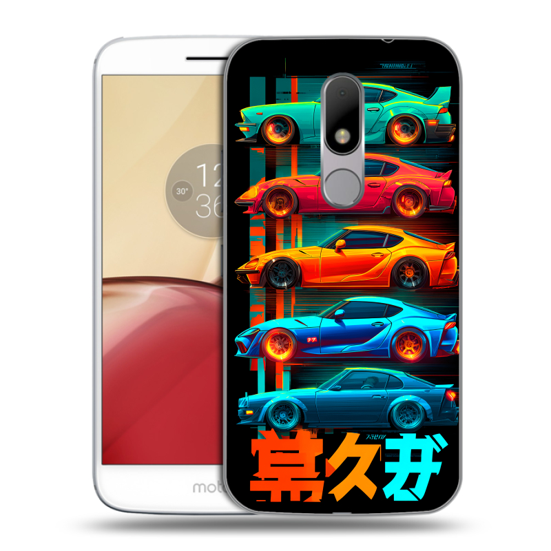 Пластиковый чехол на Lenovo Moto M с принтом машины тачки Пластиковый чехол на Lenovo Moto M с принтом машины тачки