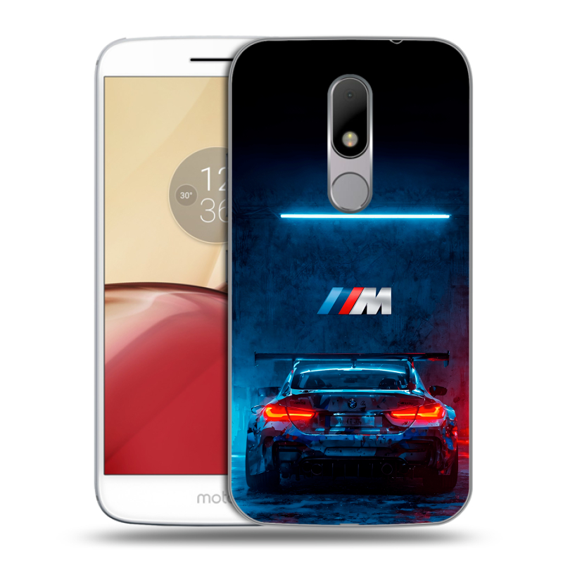 Пластиковый чехол на Lenovo Moto M с принтом BMW БМВ Пластиковый чехол на Lenovo Moto M с принтом BMW БМВ