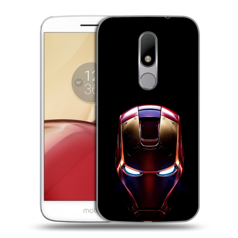 Пластиковый чехол на Lenovo Moto M с принтом IronMan Железный человек Пластиковый чехол на Lenovo Moto M с принтом IronMan Железный человек