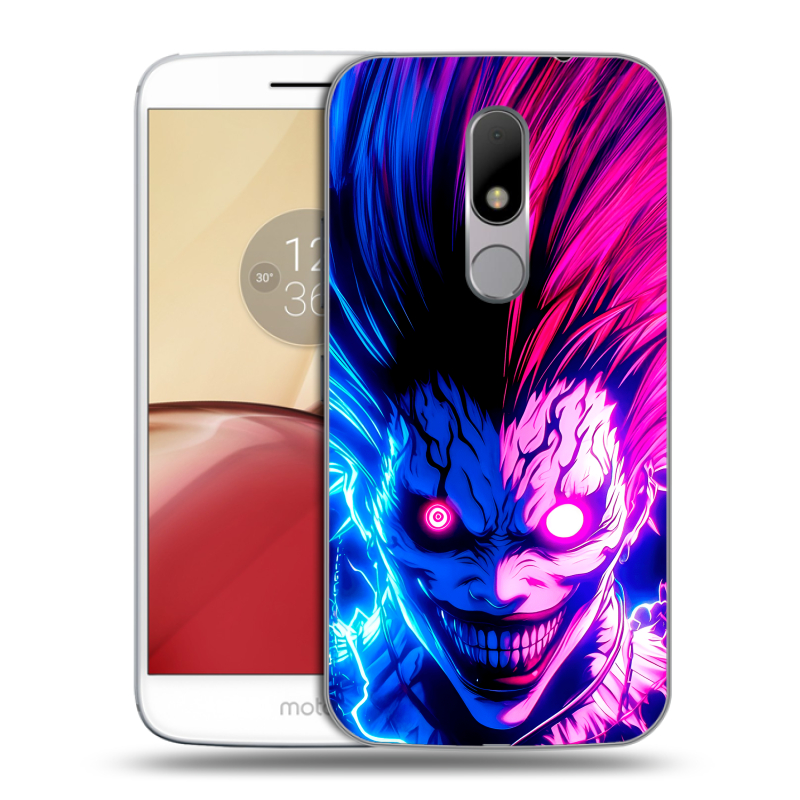 Силиконовый чехол на Lenovo Moto M с принтом Death note Тетрадь смерти Силиконовый чехол на Lenovo Moto M с принтом Death note Тетрадь смерти