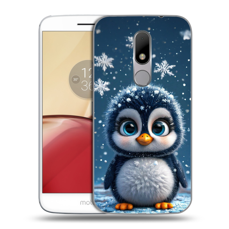 Пластиковый чехол на Lenovo Moto M с принтом Новый год Пластиковый чехол на Lenovo Moto M с принтом Новый год