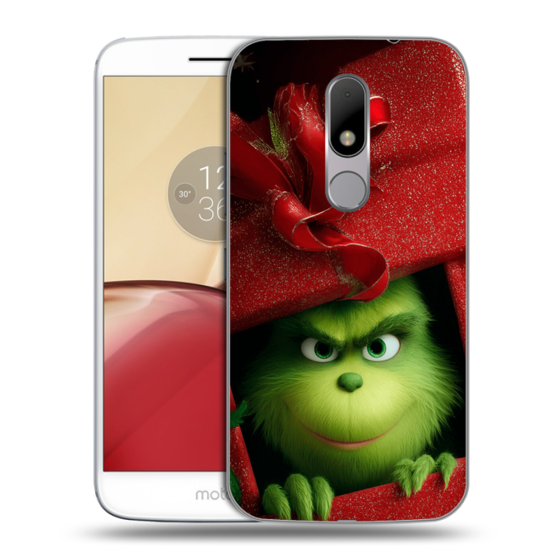 Пластиковый чехол на Lenovo Moto M с принтом Новый год Пластиковый чехол на Lenovo Moto M с принтом Новый год