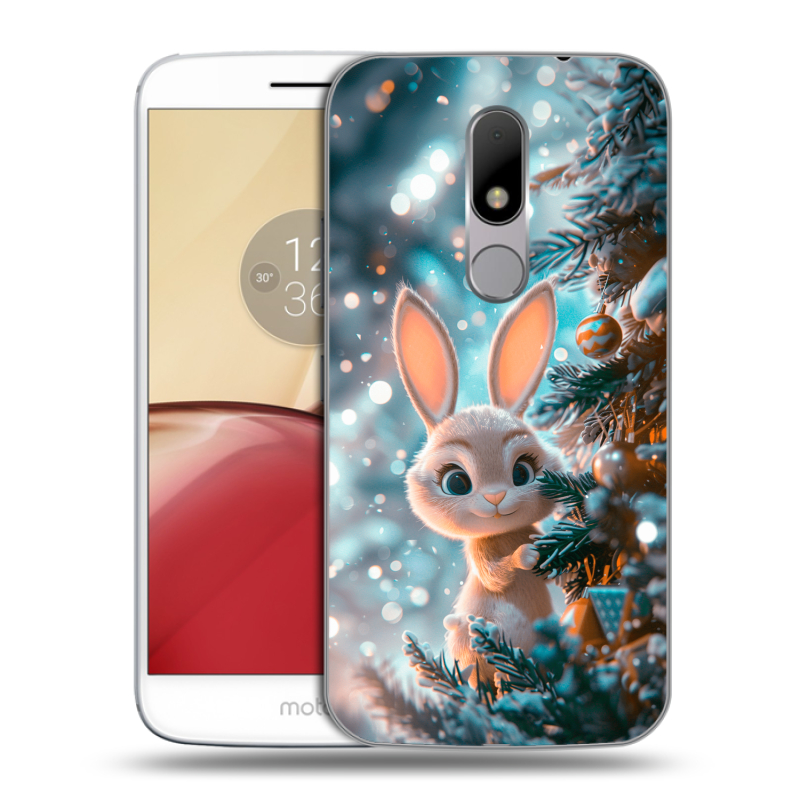 Пластиковый чехол на Lenovo Moto M с принтом Новый год Пластиковый чехол на Lenovo Moto M с принтом Новый год