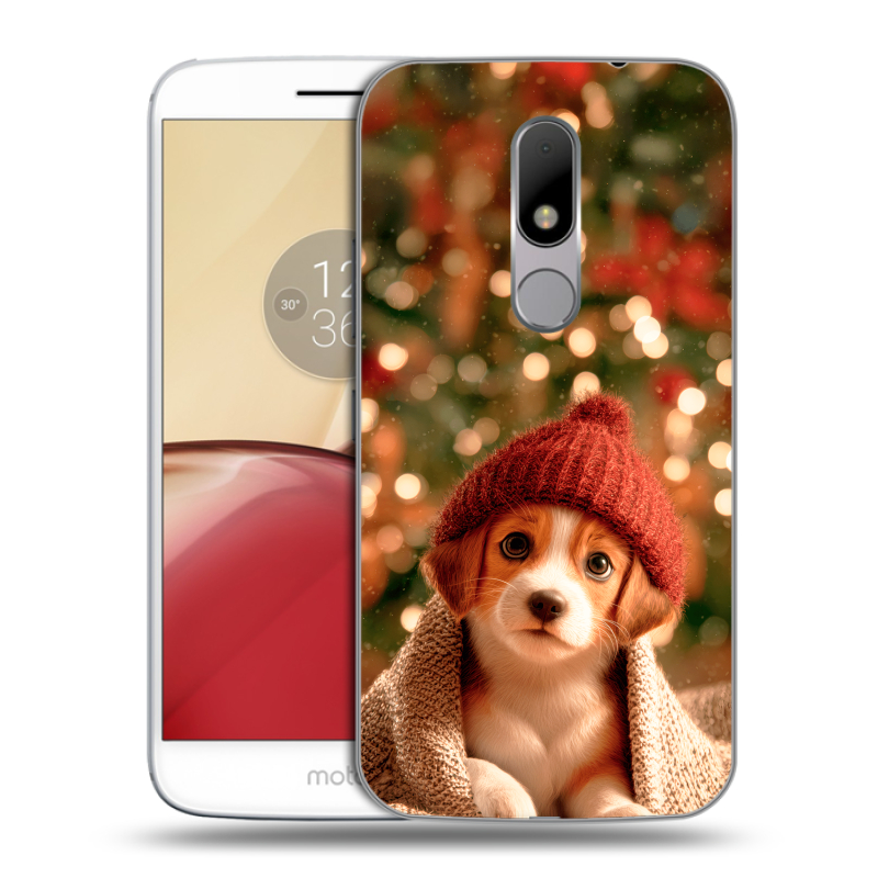 Пластиковый чехол на Lenovo Moto M с принтом Новый год Пластиковый чехол на Lenovo Moto M с принтом Новый год