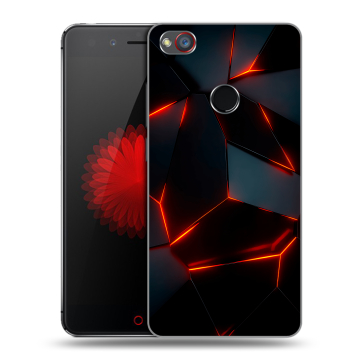 Силиконовый чехол на ZTE Nubia Z11 Mini S с принтом Яркие абстракции Силиконовый чехол на ZTE Nubia Z11 Mini S с принтом Яркие абстракции