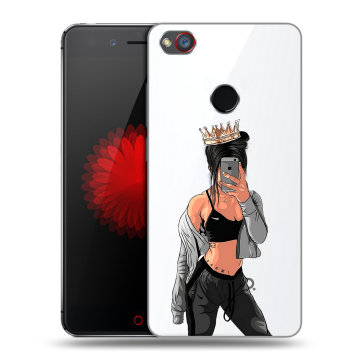 Силиконовый чехол на ZTE Nubia Z11 Mini S с принтом Женские принты Силиконовый чехол на ZTE Nubia Z11 Mini S с принтом Женские принты
