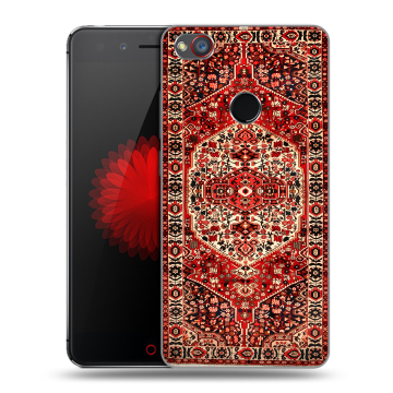 Силиконовый чехол на ZTE Nubia Z11 Mini S с принтом Ковер